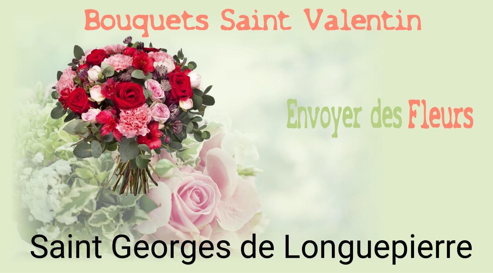 Roses de Saint-Valentin livrées à Saint-Georges-de-Longuepierre